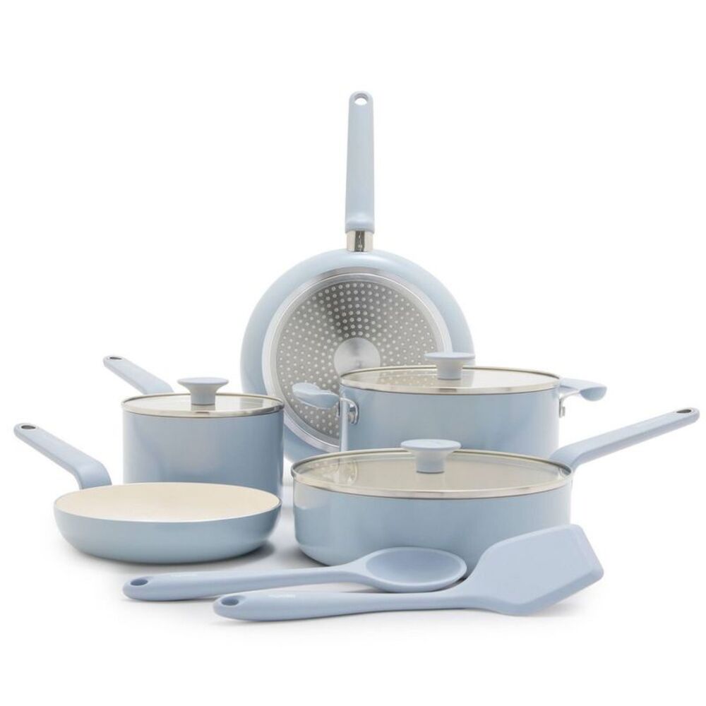 GreenPan -  Rio Advanced 10pc Ceramic Nonstick Cookwa Blue
